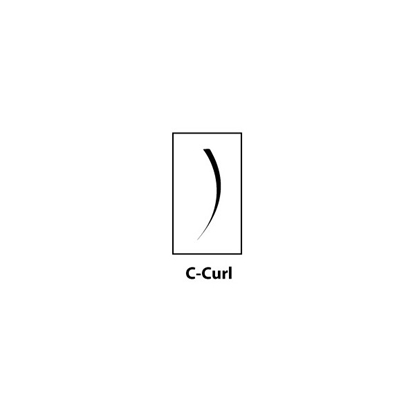 ΒΛΕΦΑΡΙΔΕΣ EXTE Black C-Curl 0.2g (CLD-C15112)