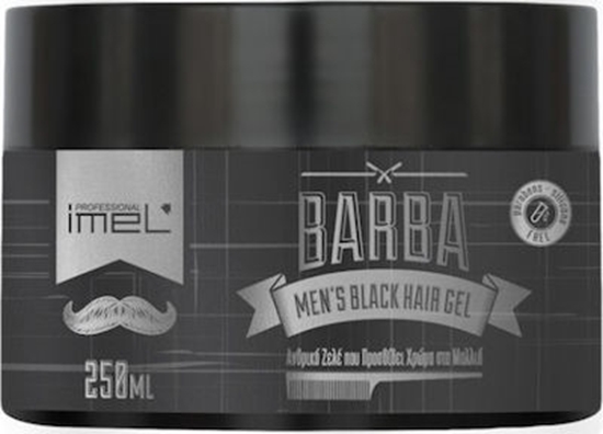 Εικόνα από BARBA MEN'S BLACK HAIR GEL 250ml IMEL