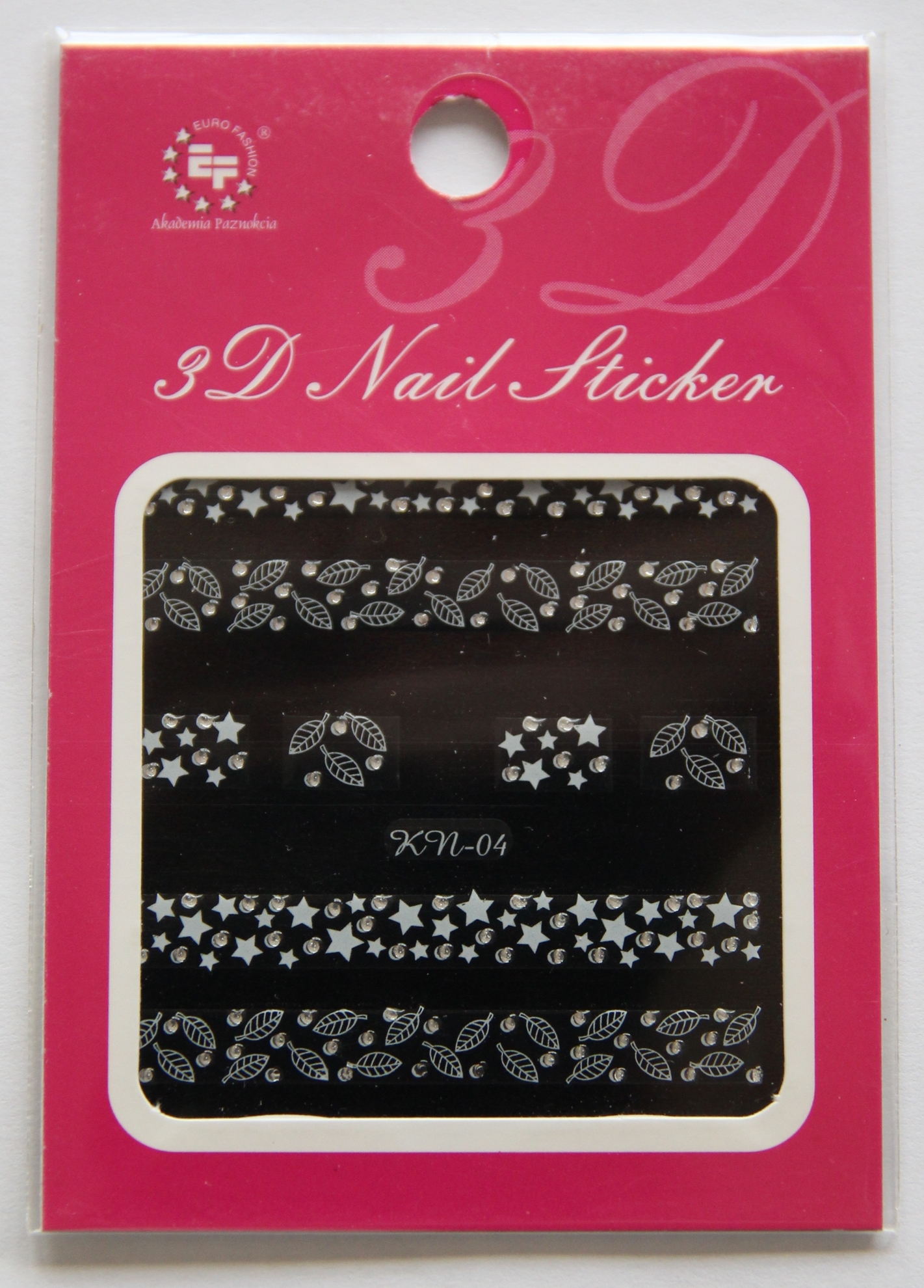 ΔΙΑΚΟΣΜΗΤΙΚΑ  ΑΥΤΟΚΟΛΛΗΤΑ ΝΥΧΙΩΝ - 3D NAIL STICKERS - EF