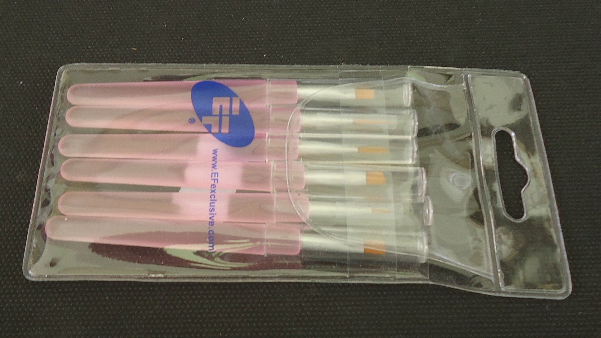 EF GEL BRUSH KIT EXCL / ΣΕ ΠΙΝΕΛΩΝ NAIL ART ΤΖΕΛ 6ΤΜΧ