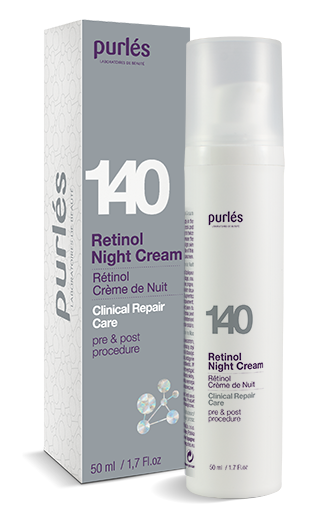 140 RETINOL NIGHT CREAM 0,5% - ΚΡΕΜΑ ΝΥΚΤΟΣ ΠΡΟΣΩΠΟΥ PURLES