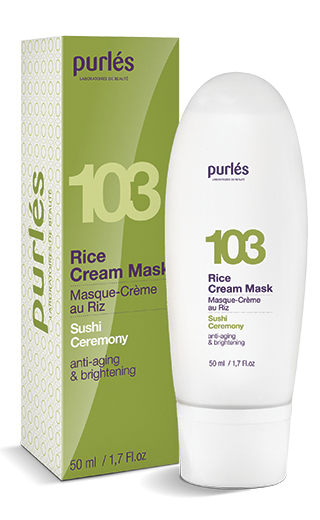 103 RICE CREAM MASK - ΜΑΣΚΑ ΠΡΟΣΩΠΟΥ PURLES