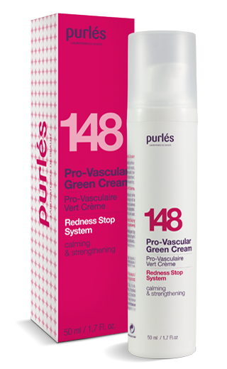 148 PRO-VASCULAR GREEN CREAM - ΠΡΑΣΙΝΗ ΚΡΕΜΑ ΓΙΑ ΕΥΡΥΑΓΓΕΙΕΣ PURLES