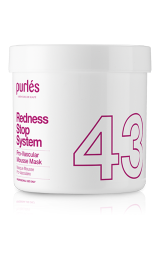 43 PRO-VASCULAR MOUSSE MASK / ΜΑΣΚΑ ΓΙΑ ΕΥΑΙΣΘΗΤΕΣ &amp; ΕΥΡΥΑΓΓΕΙΑΚΕΣ ΕΠΙΔΕΡΜΙΔΕΣ