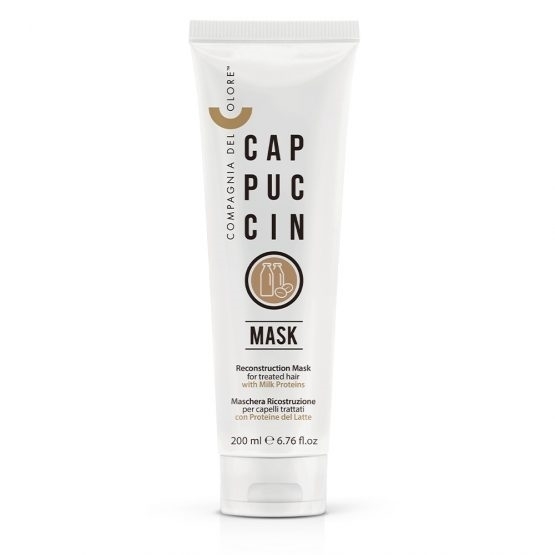 CDC- CAPPUCCINO RECONSTRUCTION MASK / ΜΑΣΚΑ ΑΝΑΔΟΜΗΣΗΣ ΓΙΑ ΤΑΛΑΙΠΩΡΗΜΕΝΑ ΜΑΛΛΙΑ 200ml