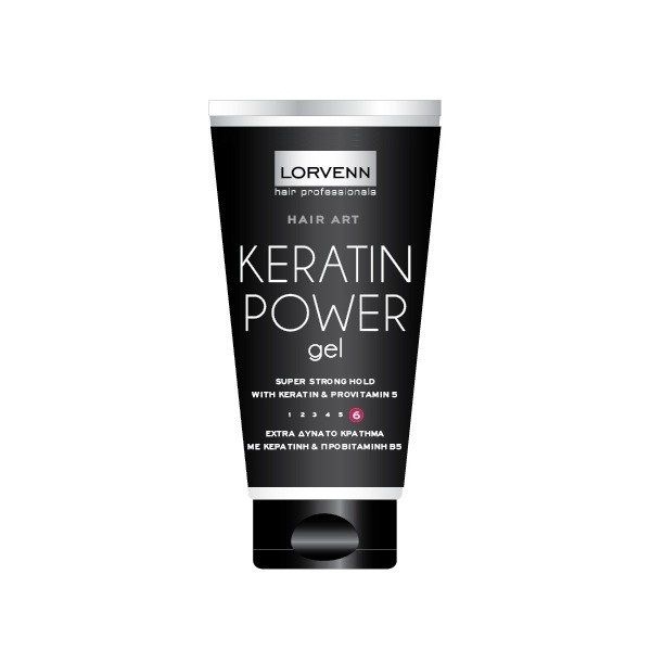 LORVENN KERATIN POWER GEL/ ΕΞΤΡΑ ΔΥΝΑΤΟ ΚΡΑΤΗΜΑ ΜΕ ΚΕΡΑΤΙΝΗ &amp; ΠΡΟΒΙΤΑΜΙΝΗ Β5 -150ml