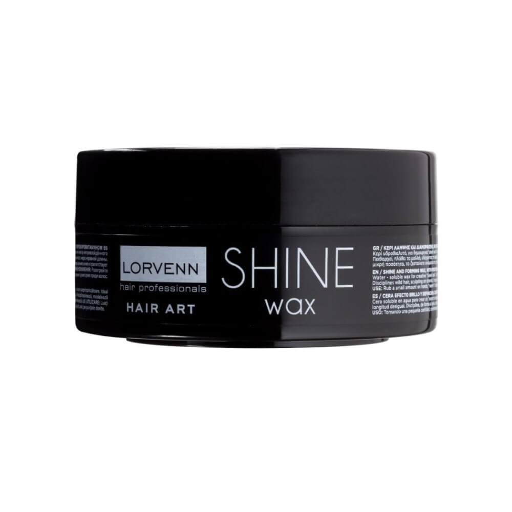 LORVENN HAIR ART SHINE Wax / ΚΕΡΙ ΔΙΑΜΟΡΦΩΣΗΣ &amp; ΛΑΜΨΗΣ ΜΑΛΛΙΩΝ ΜΕ ΠΡΟΒΙΤΑΜΙΝΗ Β5 75ml