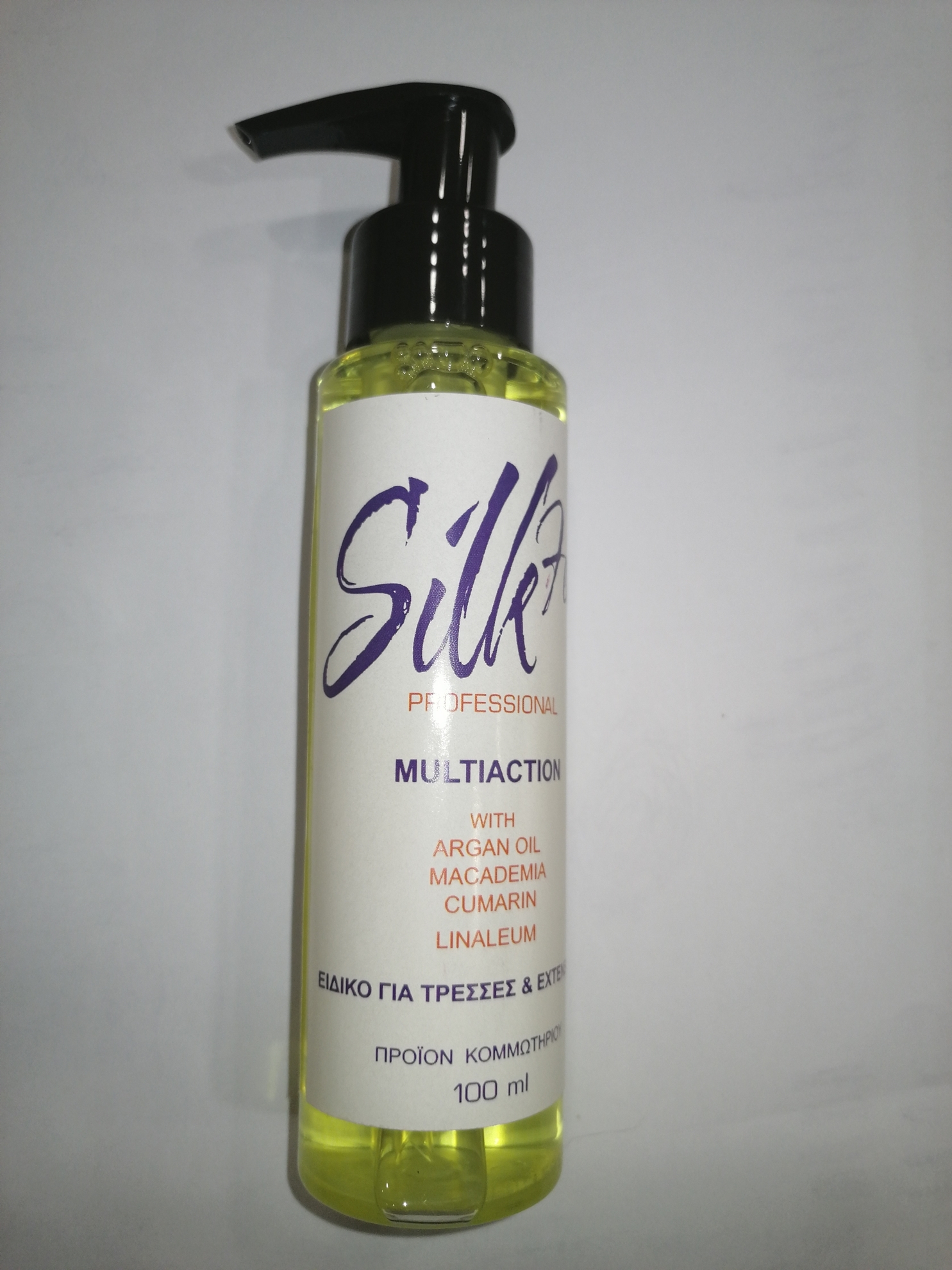 SILK HAIR ELIXIR  WITH ARGAN OIL 100ml
