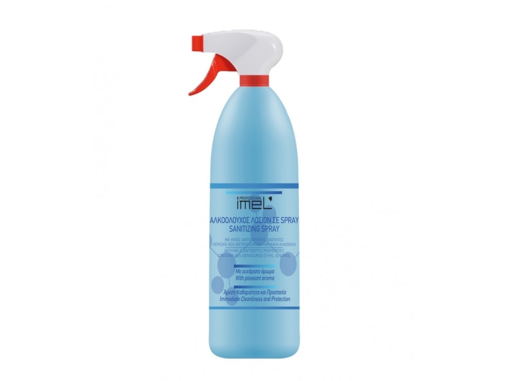 IMEL ΑΛΚΟΟΛΟΥΧΟΣ ΛΟΣΙΟΝ ΣΕ SPRAY IMEL 80% 1000ML