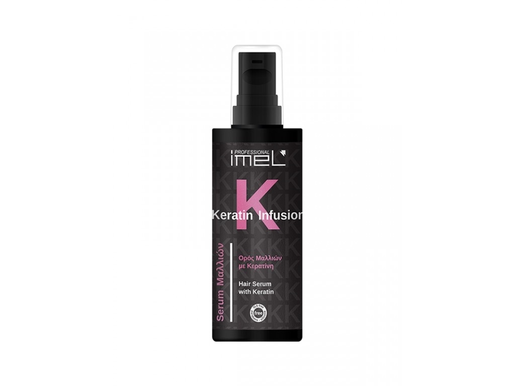 IMEL HAIR SERUM WITH KERATIN INFUSION / ΟΡΟΣ ΜΑΛΛΙΩΝ ME ΚΕΡΑΤΙΝΗ 125ML