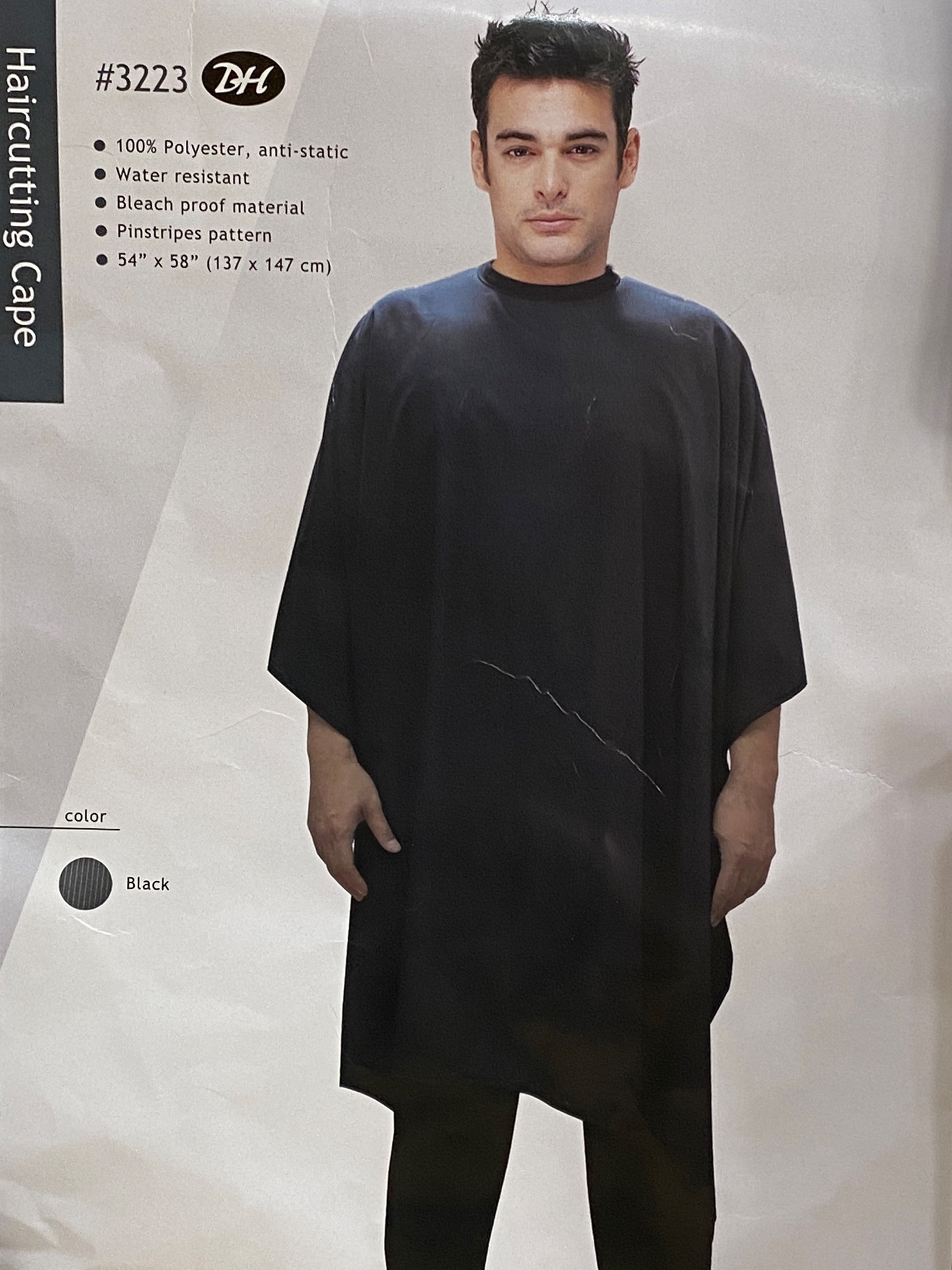 ΜΠΕΡΤΑ #3223 ΜΑΥΡΗ ΜΕ ΡΙΓΕΣ