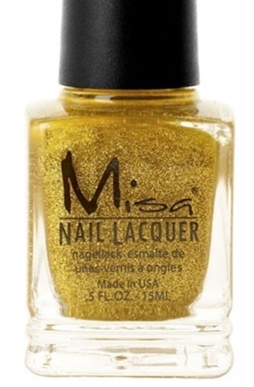 132.Disco Queen (gold glitter)