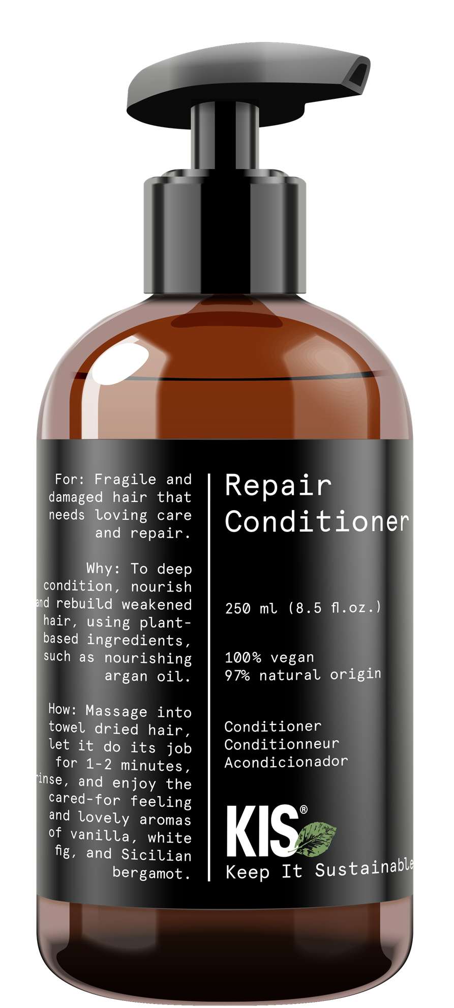 KIS GREEN REPAIR CONDITIONER / ΜΑΛΑΚΤΙΚΗ VEGAN ΓΙΑ ΑΝΑΔΟΜΗΣΗ 250ML
