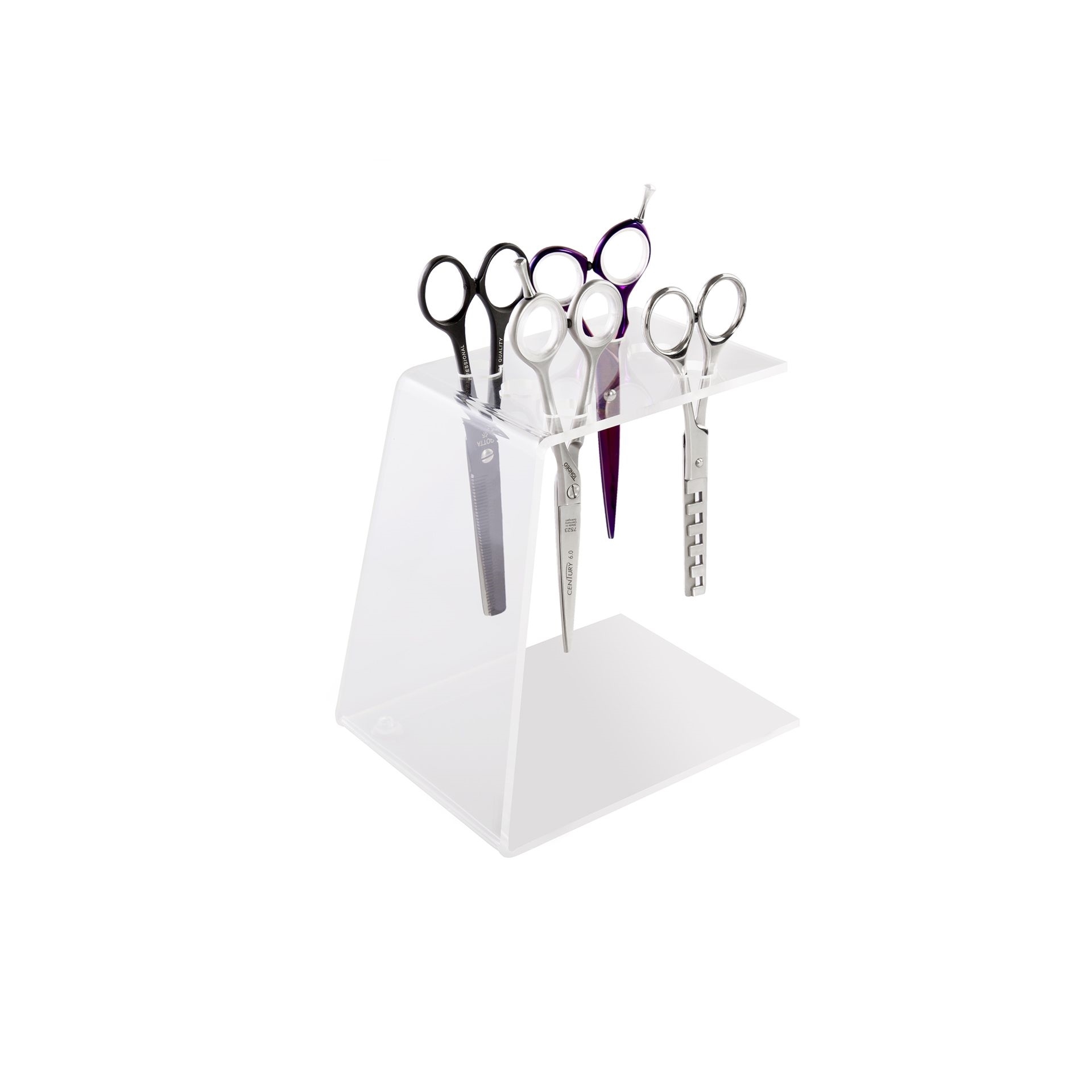 ΒΑΣΗ ΨΑΛΙΔΙΩΝ PVC SCISSOR DISPLAY E372 PLEXIGLASS