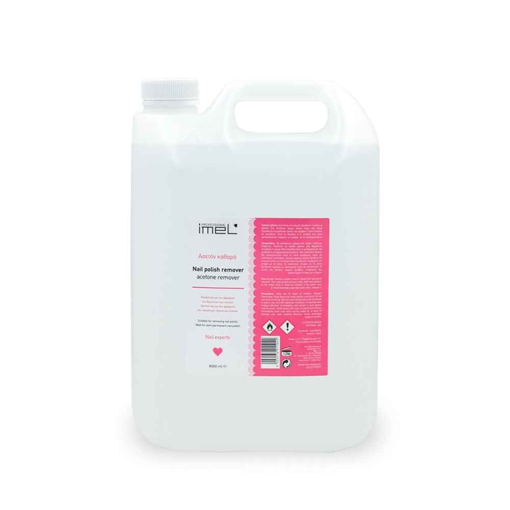 IMEL NAIL PORISH REMOVER / ΚΑΘΑΡΟ ΑΣΕΤΟΝ 4000ML