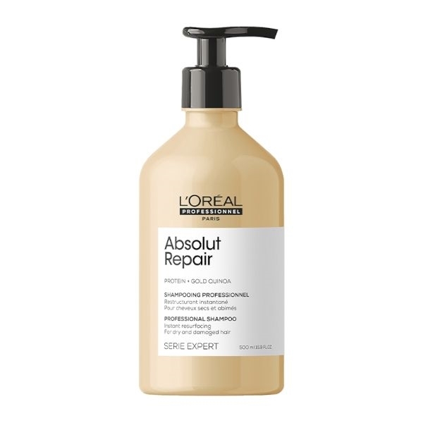 L'OREAL ABSOLUT REPAIR SHAMPOO / ΣΑΜΠΟΥΑΝ ΓΙΑ ΠΟΛΥ ΚΑΤΕΣΤΡΑΜΜΕΝΑ ΜΑΛΛΙΑ 500 ML