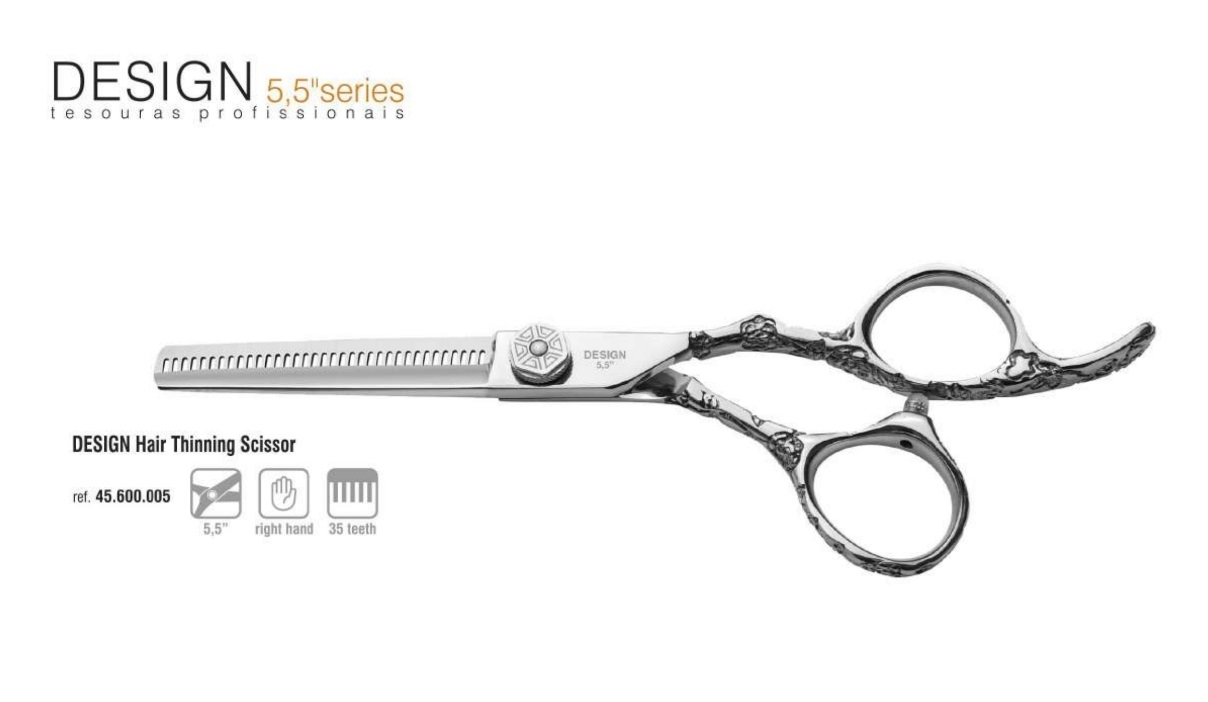 ΨΑΛΙΔΙ ΑΡΑΙΩΜΑΤΟΣ - SCISSOR HAIR THINNING DESIGN 5.5&quot; - RICKI PARODI
