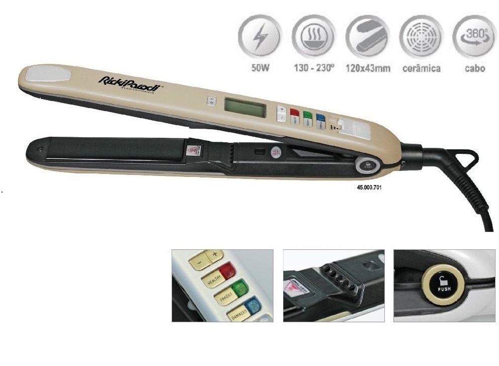 ΠΡΕΣΑ ΜΑΛΛΙΩΝ /HAIR CARE Straigthener - RICKI PARODI