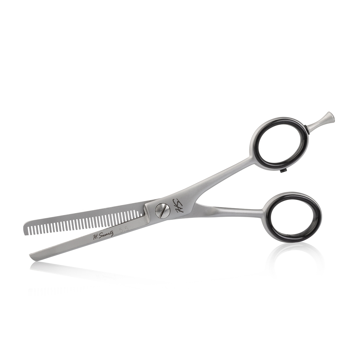 ΨΑΛΙΔΙ ΑΡΑΙΩΜΑΤΟΣ 5.5" HS 36-teeth THINNING SCISSORS SWARZ TOP WITH ERGONOMIC HANDLE (D034) LABOR PRO