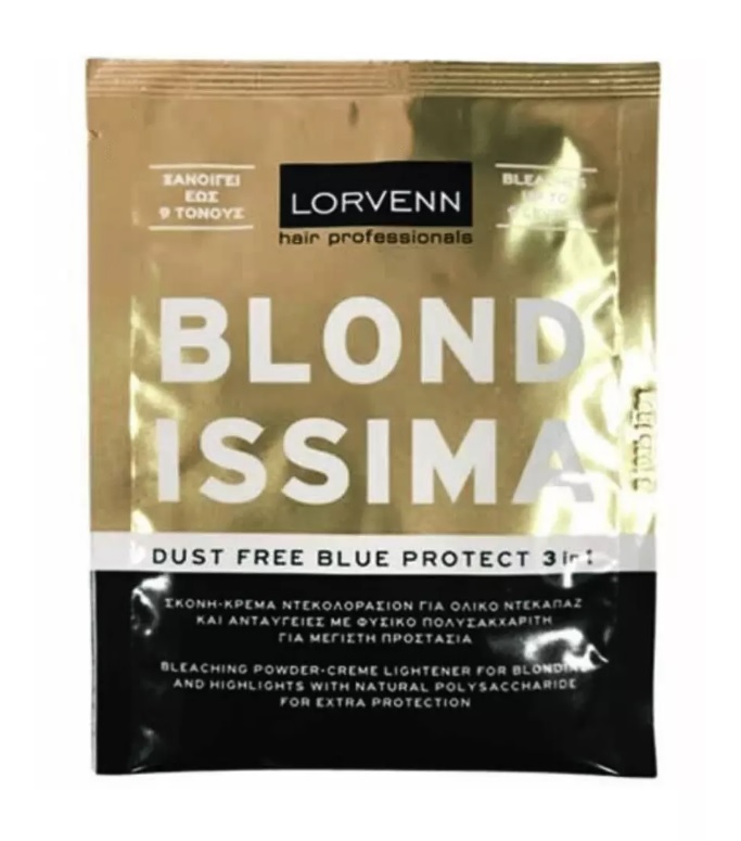 LORVENN BLONDISSIMA PROTECT 3 IN 1 / ΣΚΟΝΗ ΞΑΝΘΙΣΜΑΤΟΣ ΚΑΤΑΛΛΗΛΗ ΓΙΑ ΟΛΕΣ ΤΙΣ ΤΕΧΝΙΚΕΣ ΞΑΝΘΙΣΜΑΤΟΣ 15GR