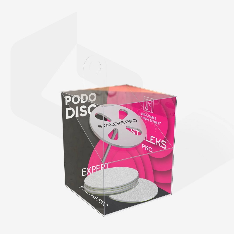 ΦΡΕΖΑ ΔΙΣΚΟΣ ΠΕΝΤΙΚΙΟΥΡ - PEDICURE DISC PODODISC L EXPERT AND SET OF DISPOSABLE FILES 180 GRIT 5 PCS (25 MM)