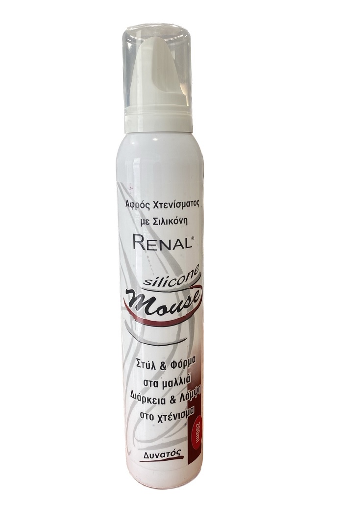 ΑΦΡΟΣ ΜΑΛΛΙΩΝ/ HAIR MOUSSE SILICONE 200ML RENAL