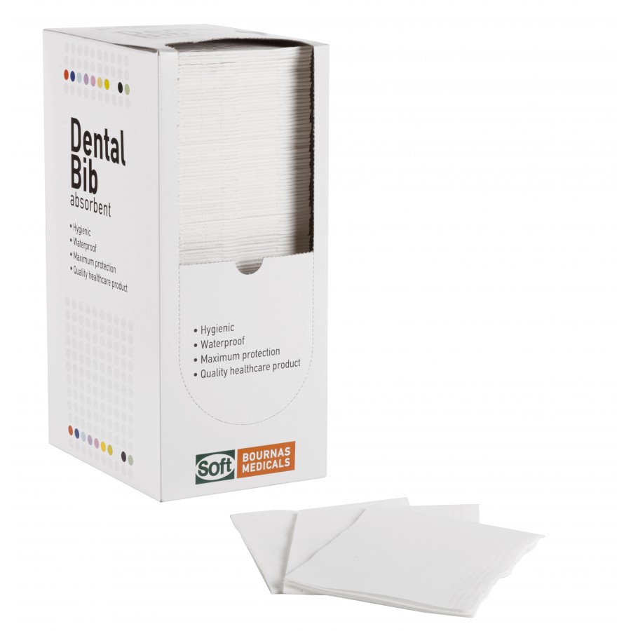 ΟΔΟΝΤΡΙΑΤΙΚΗ ΠΕΤΣΕΤΑ RAINBOW DENTAL BIB 125τμχ