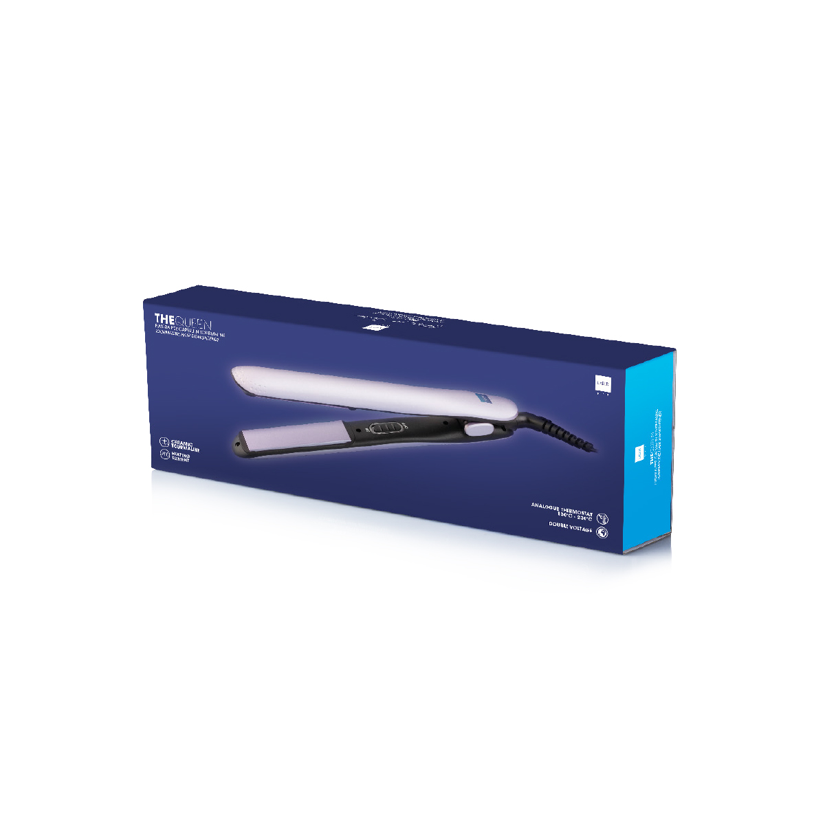 ΠΡΕΣΑ ΜΑΛΛΙΩΝ /  B209L - THE GLAM QUEEN TOURMALINE CERAMIC HAIR STRAIGHTENER – LABOR PRO