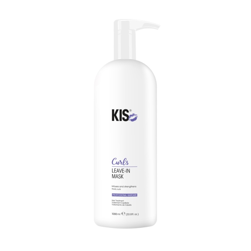 KIS CURLS LEAVE-IN MASK / ΕΝΥΔΑΤΙΚΗ ΜΑΣΚΑ ΓΙΑ ΣΓΟΥΡΑ ΜΑΛΛΙΑ LEAVE-IN 1000ML