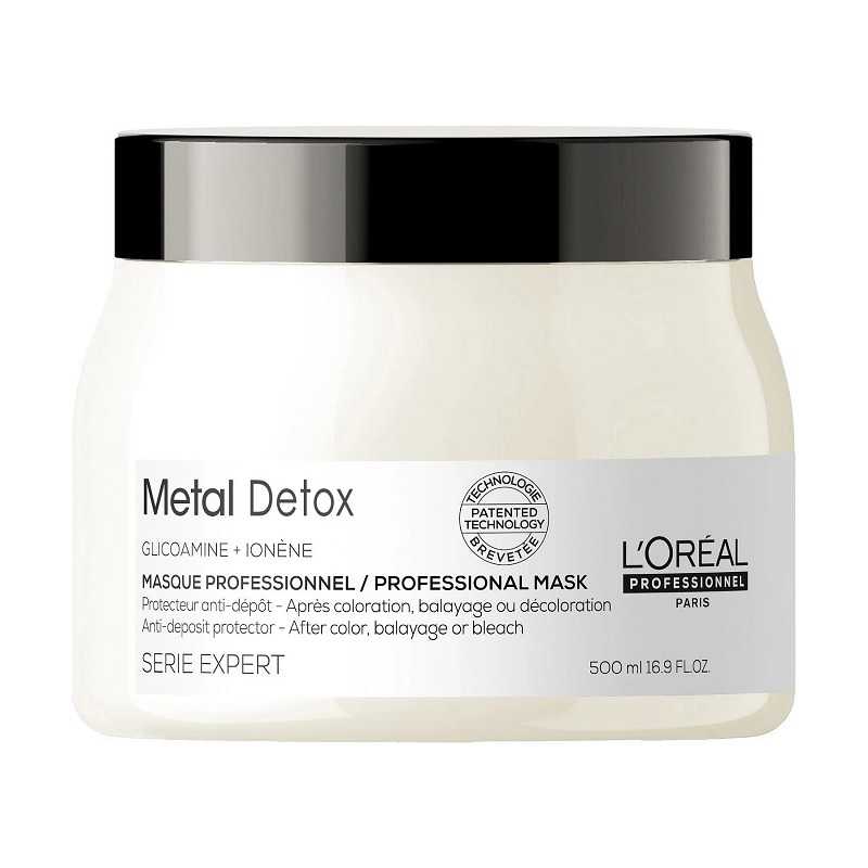 L’ORÉAL SERIE EXPERT METAL DETOX MASK /ΘΡΕΠΤΙΚΗ ΜΑΣΚΑ ΚΑΤΑ ΤΩΝ ΜΕΤΑΛΛΙΚΩΝ ΣΤΟΙΧΕΙΩΝ 500ML