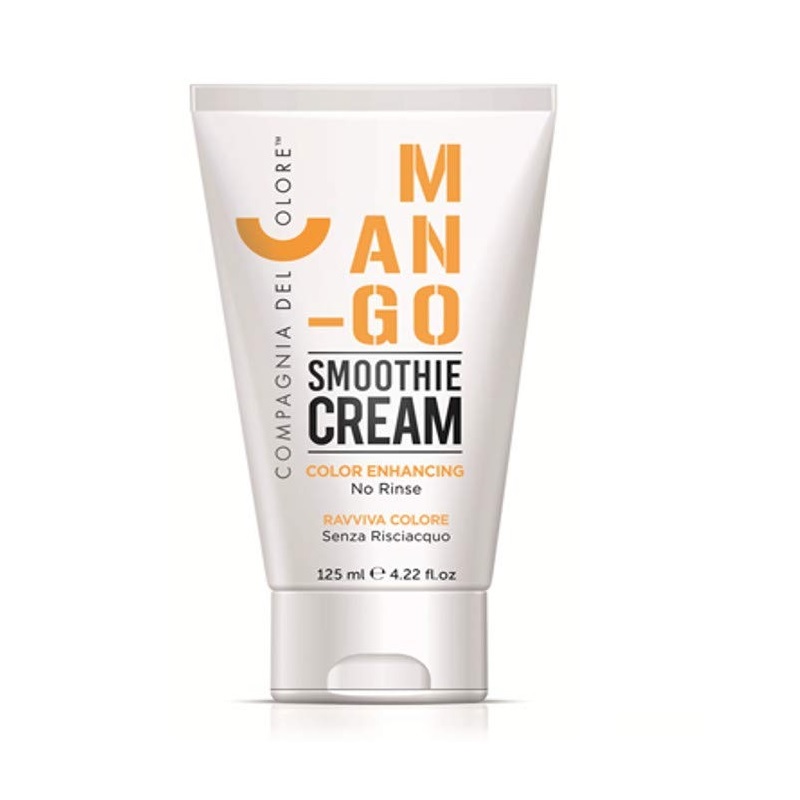 CDC- SMOOTHIE CREAM LEAVE-IN MANGO / ΜΑΛΑΚΤΙΚΗ ΚΡΕΜΑ ΠΡΟΣΤΑΣΙΑ ΧΡΩΜΑΤΟΣ ΜΑΛΛΙΩΝ ΠΟΥ ΔΕΝ ΞΕΒΓΑΖΕΤΑΙ  125ML