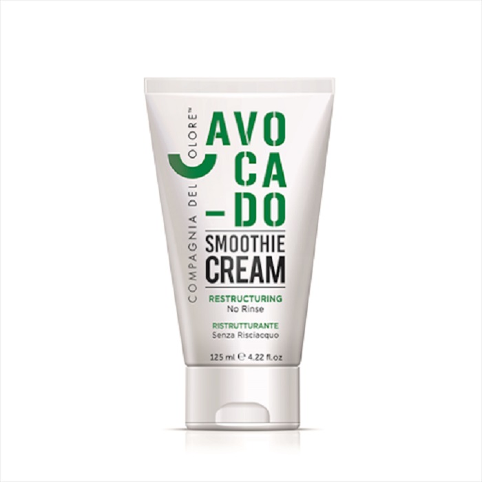 CDC- SMOOTHIE CREAM LEAVE-IN AVOCADO / ΜΑΛΑΚΤΙΚΗ ΚΡΕΜΑ ΑΝΑΔΟΜΗΣΗΣ ΜΑΛΛΙΩΝ ΠΟΥ ΔΕΝ ΞΕΒΓΑΖΕΤΑΙ  125ML