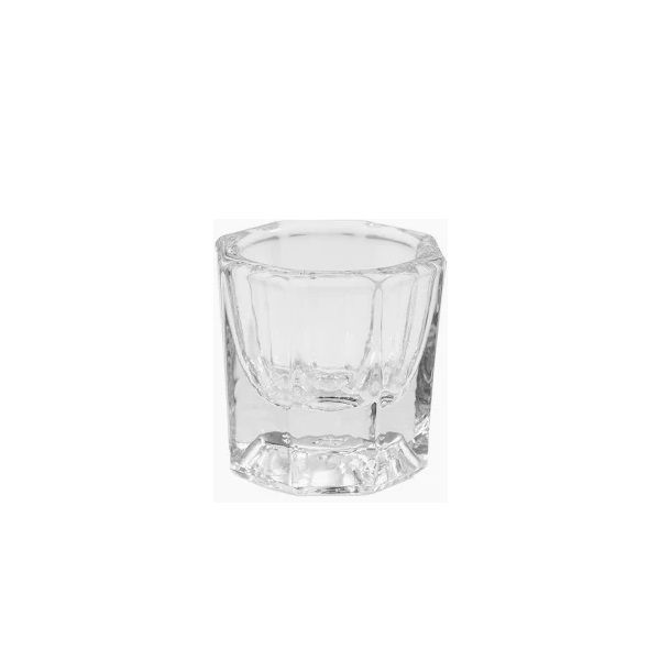 EF GLASS DAPPEN DISH CLEAR / ΠΟΤΗΡΑΚΙ ΓΙΑ ΥΓΡΟ ΑΚΡΥΛΙΚΟΥ 7ml