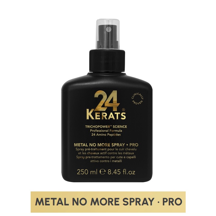 24 KERATS® METAL NO MORE SPRAY – PRO / ΣΠΡΕΙ ΜΑΛΛΙΩΝ ΑΦΑΙΡΕΤΙΚΟ ΜΕΤΑΛΛΩΝ 250ML