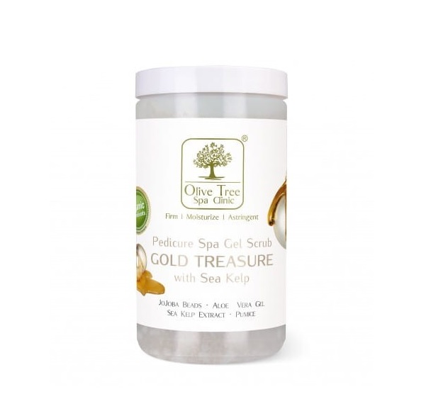 EF GEL SCRUB PEDICURE GOLD TREASURE 800g / ΠΙΛΙΝΓΚ ΤΖΕΛ ΓΙΑ ΠΕΝΤΙΚΙΟΥΡ