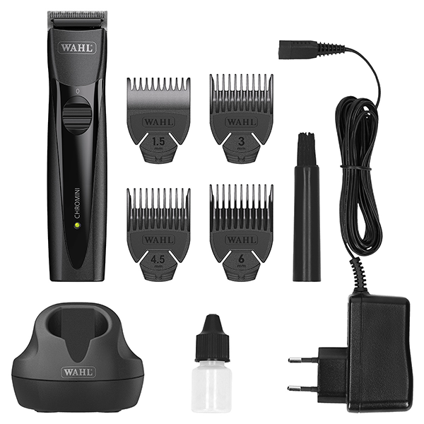 WAHL CHROMINI TRIMMER ΕΠΑΝΑΦΟΡΤΙΖΟΜΕΝΟ ΜΑΥΡΟ 1591-0466