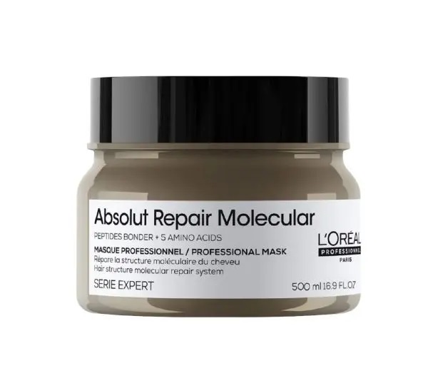 L’OREAL ABSOLUT REPAIR MOLECULAR MASK / ΜΑΣΚΑ ΕΠΑΝΟΡΘΩΣΗΣ ΜΑΛΛΙΩΝ 250ML