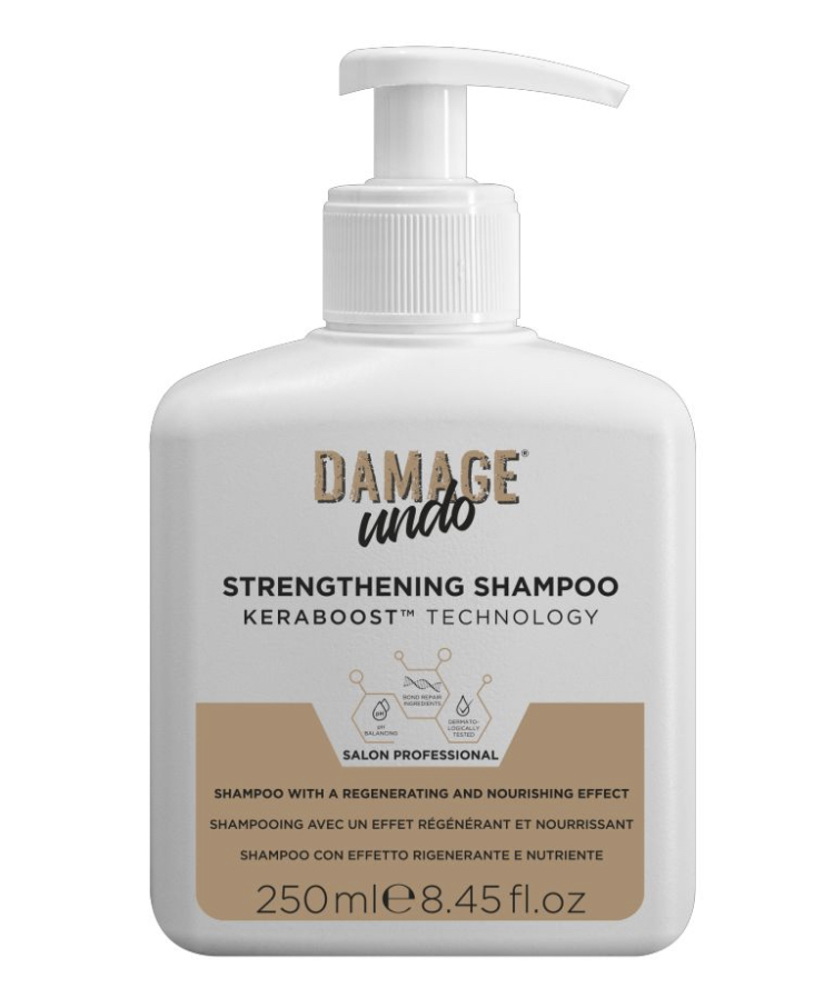 DAMAGE UNDO - STRENGHTENING SHAMPOO / ΕΝΙΣΧΥΤΙΚΟ ΣΑΜΠΟΥΑΝ ΓΙΑ ΘΡΕΨΗ 250ML