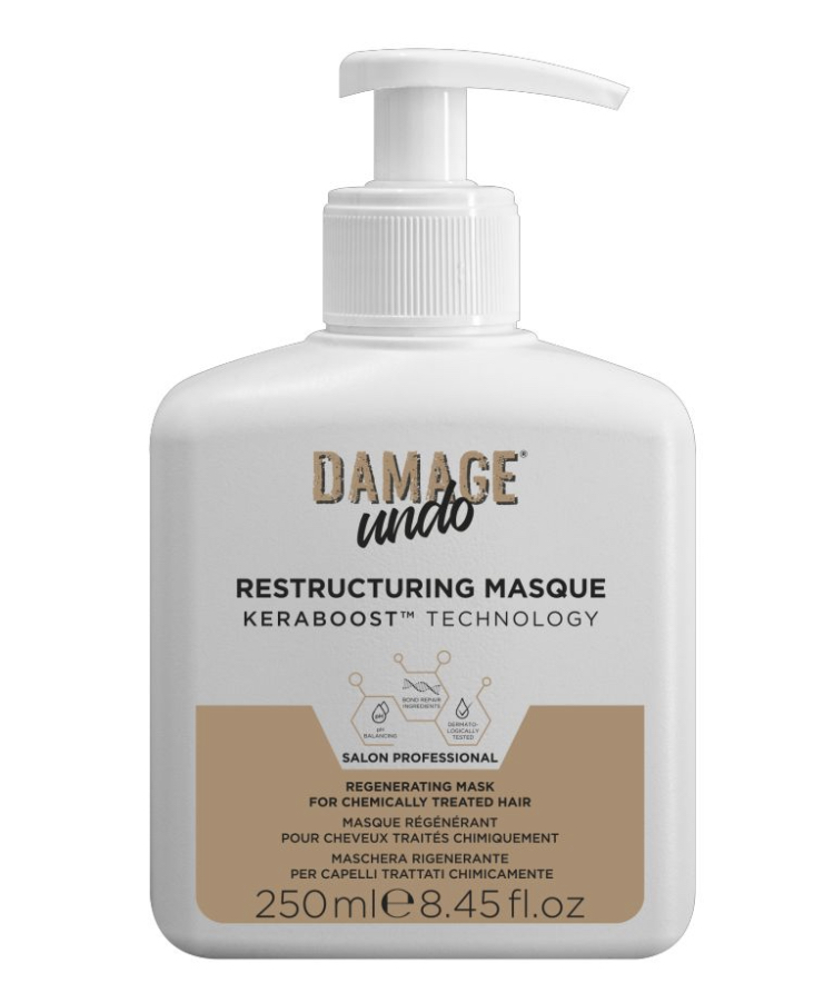 DAMAGE UNDO - RESTRUCTURING MASQUE / ΜΑΣΚΑ ΑΝΑΔΟΜΗΣΗΣ ΓΙΑ BAMENA KAI ΧΗΜΙΚΑ ΕΠΕΞΕΡΓΑΣΜΕΝΑ ΜΑΛΛΙΑ 250ML