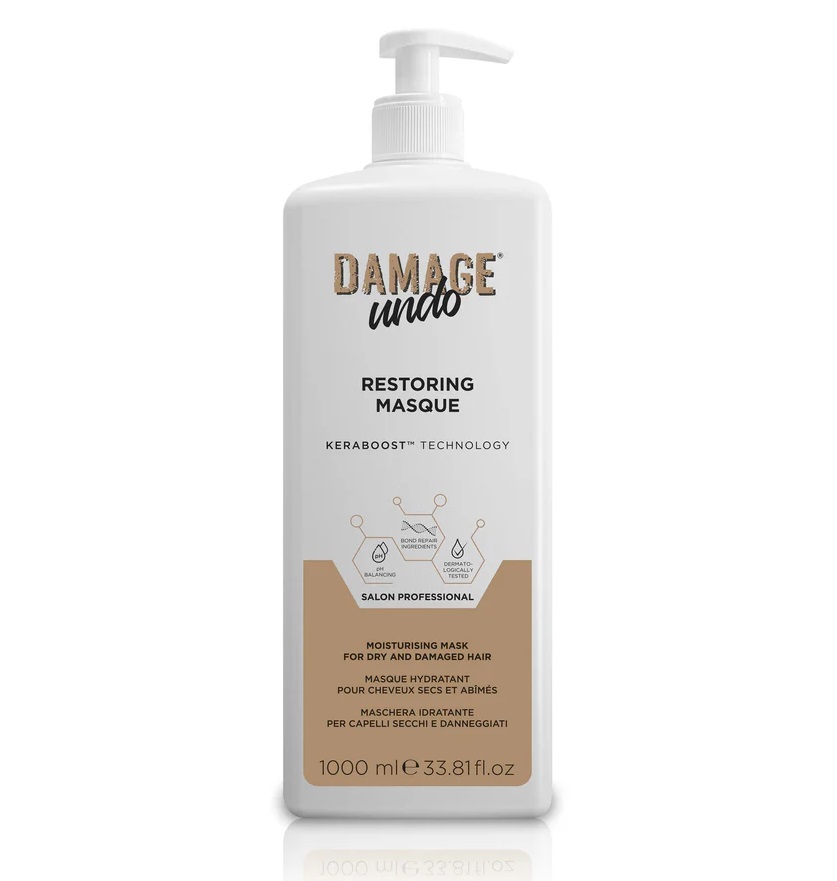 DAMAGE UNDO - RESTORING MASQUE /ΕΝΥΔΑΤΙΚΗ ΜΑΣΚΑ ΓΙΑ ΞΗΡΑ ΚΑΙ ΤΑΛΑΙΠΩΡΗΜΕΝΑ ΜΑΛΛΙΑ 1000ML