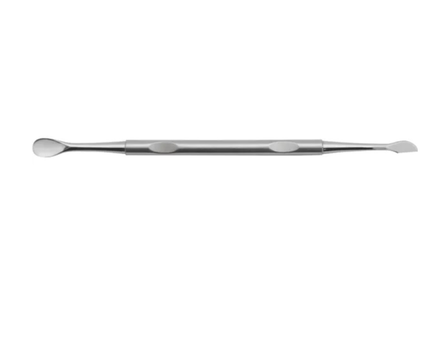 WICTOR STAINLESS STEEL CUTICLE PUSHER, DOUBLE USE CM 14/ ΕΡΓΑΛΕΙΟ - ΣΠΡΩΧΤΗΡΙ ΕΠΩΝΥΧΙΩΝ
