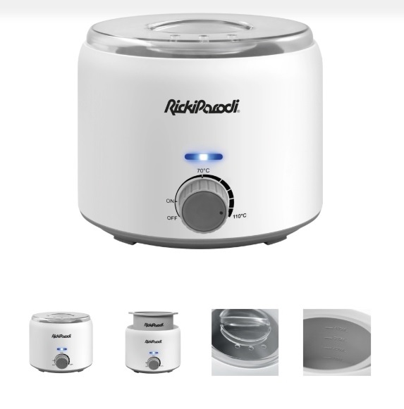 RICKIPARODI PRIME WAX 400 PAN WAX / ΚΕΡΙΕΡΑ ΒΑΖΟ ΜΕ ΔΟΧΕΙΟ ΣΙΛΙΚΟΝΗΣ 400ML