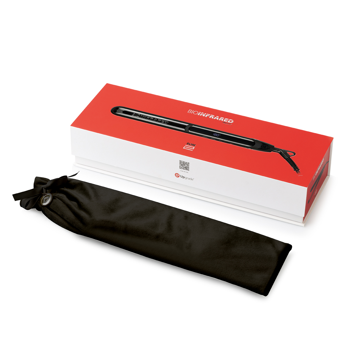 ΕΠΑΓΓΕΛΜΑΤΙΚΗ ΙΣΙΩΤΙΚΗ ΠΡΕΣΑ ΜΑΛΛΙΩΝ ΜΕ ΔΙΠΛΕΣ ΥΠΕΡΥΘΡΕΣ  / UPGRADE UG156 - SLIM2 BIO-INFRARED PROFESSIONAL HAIR STRAIGHTENER