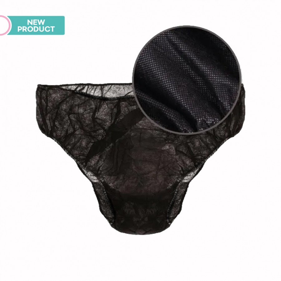 ΕΣΩΡΟΥΧΟ ΑΝΔΡΙΚΟ SOFT CARE SLIP NON-WOVEN ΜΑΥΡΟ (1ΤΜΧ)