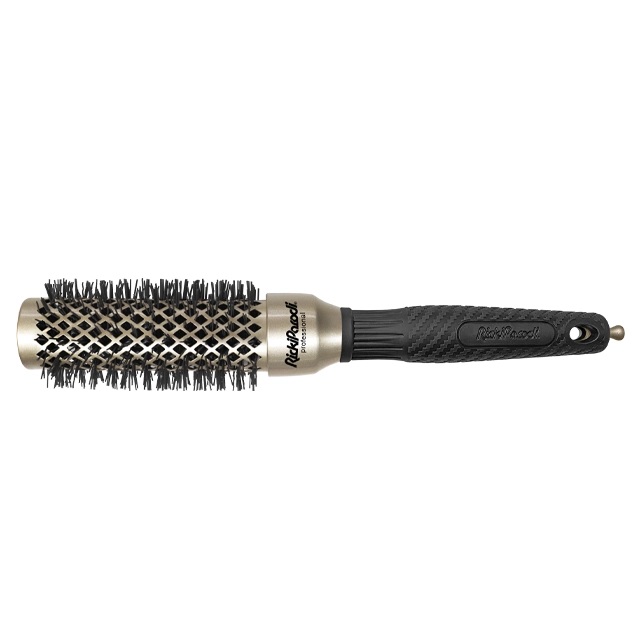 ΒΟΥΡΤΣΑ ΜΑΛΛΙΩΝ ΣΤΡΟΓΓΥΛΗ | THERMAL BRUSH TOURMALINE ION 32mm  -RICKIPARODI
