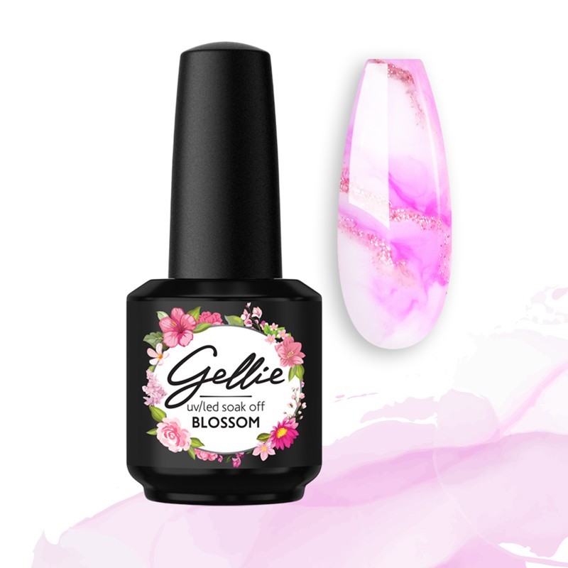 ΗΜΙΜΟΝΙΜΟ GEL ΓΙΑ EFFECT ΜΑΡΜΑΡΟΥ/ GELLIE BLOSSOM GEL 15ML