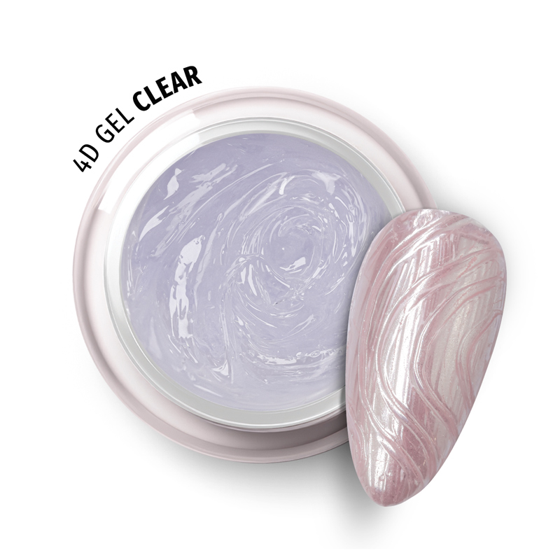 ΔΙΑΦΑΝΟ ΤΖΕΛ ΝΥΧΙΩΝ ΓΙΑ ΣΧΕΔΙΑ / 4D GEL / NAIL ART GEL - 5ML